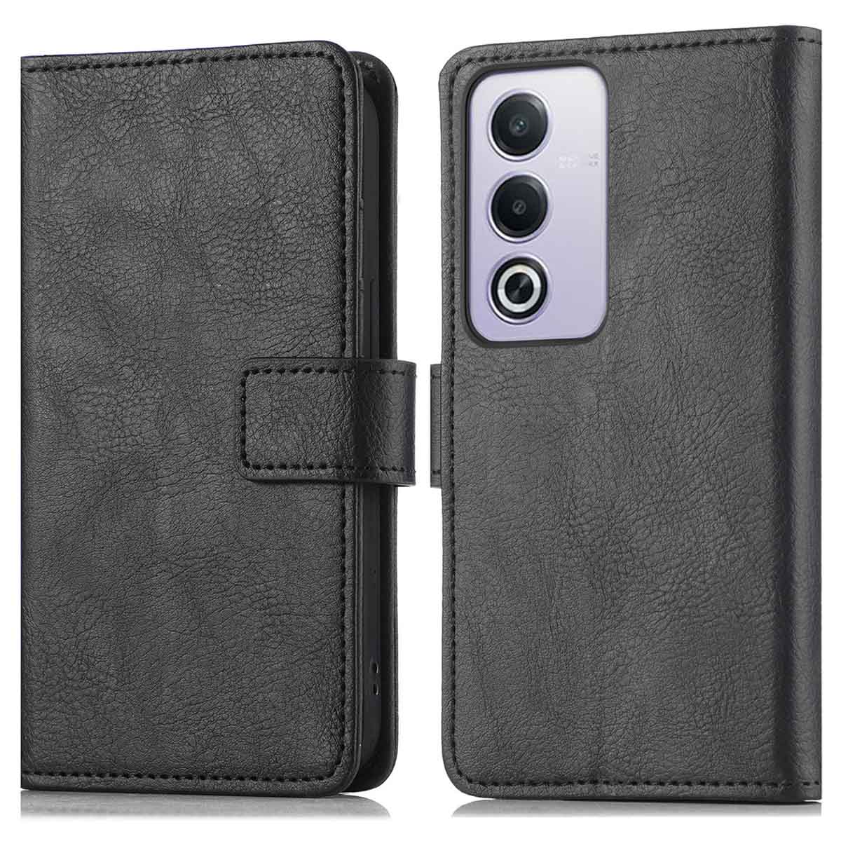 imoshion Luxe Bookcase voor de Oppo A80 5G - Zwart