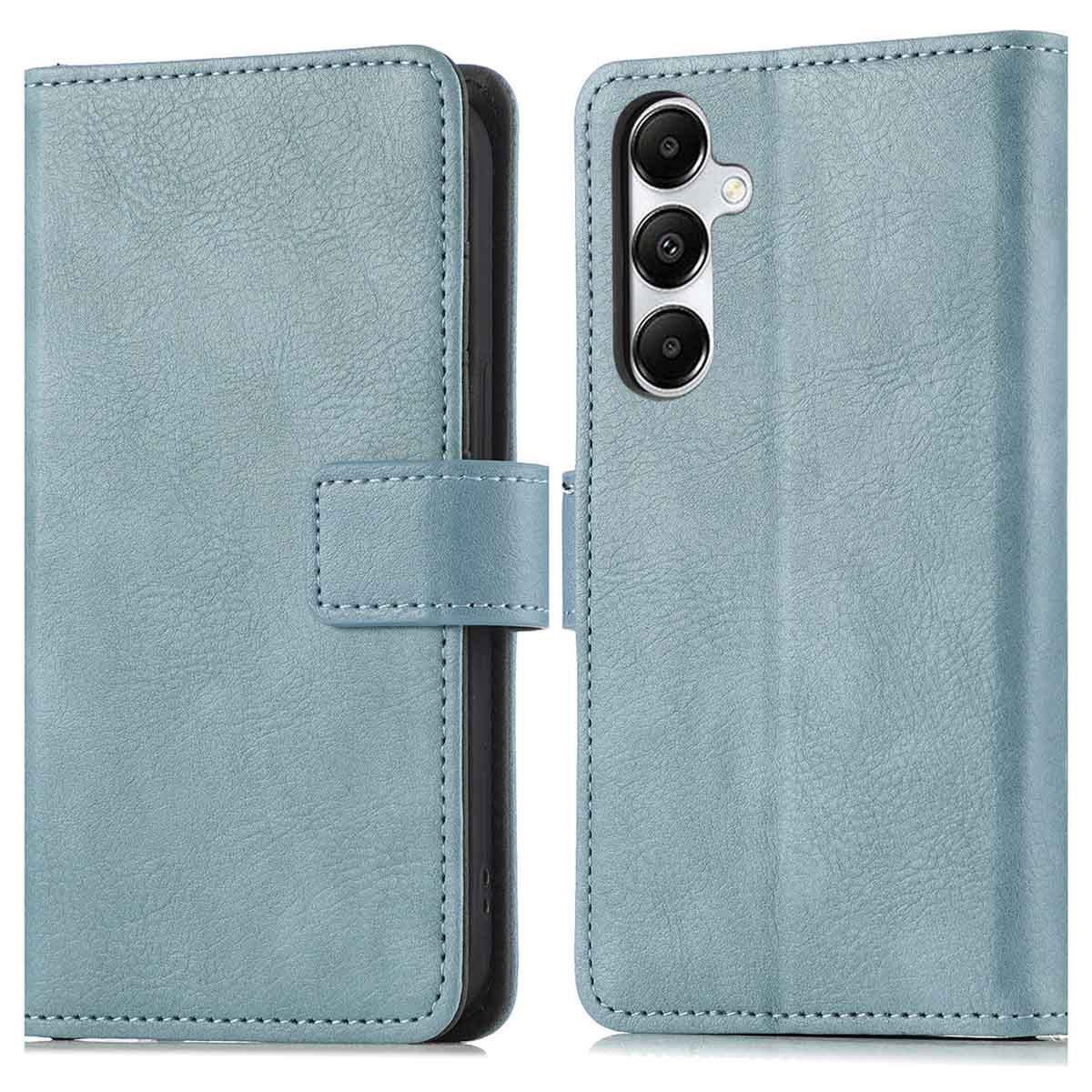 imoshion Luxe Bookcase voor de Samsung Galaxy S25 Plus - Lichtblauw