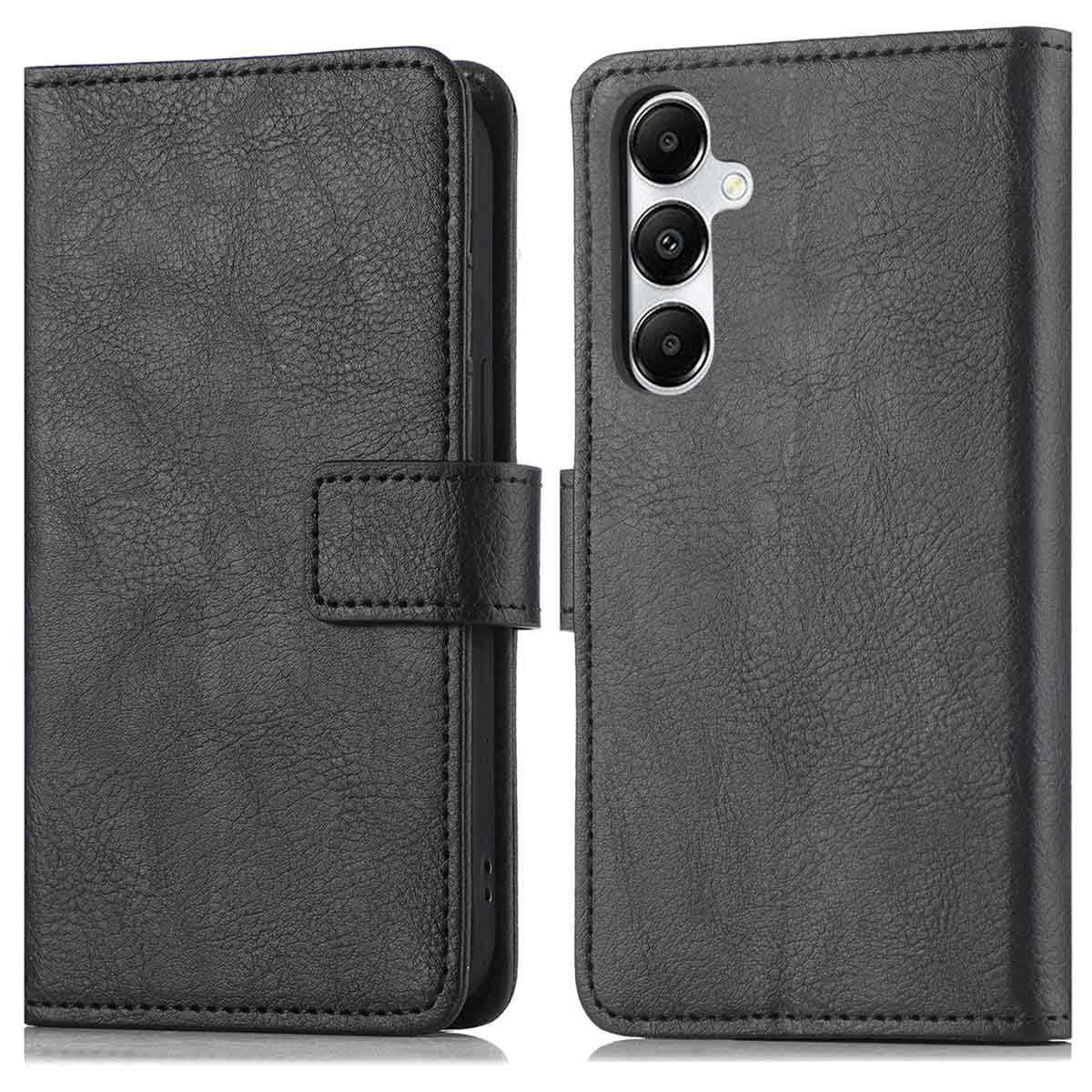 imoshion Luxe Bookcase voor de Samsung Galaxy S25 Plus - Zwart