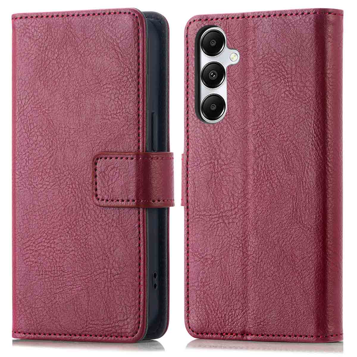imoshion Luxe Bookcase voor de Samsung Galaxy S25 Plus - Bordeaux