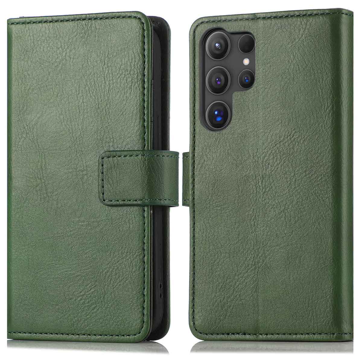 imoshion Luxe Bookcase voor de Samsung Galaxy S25 Ultra - Groen