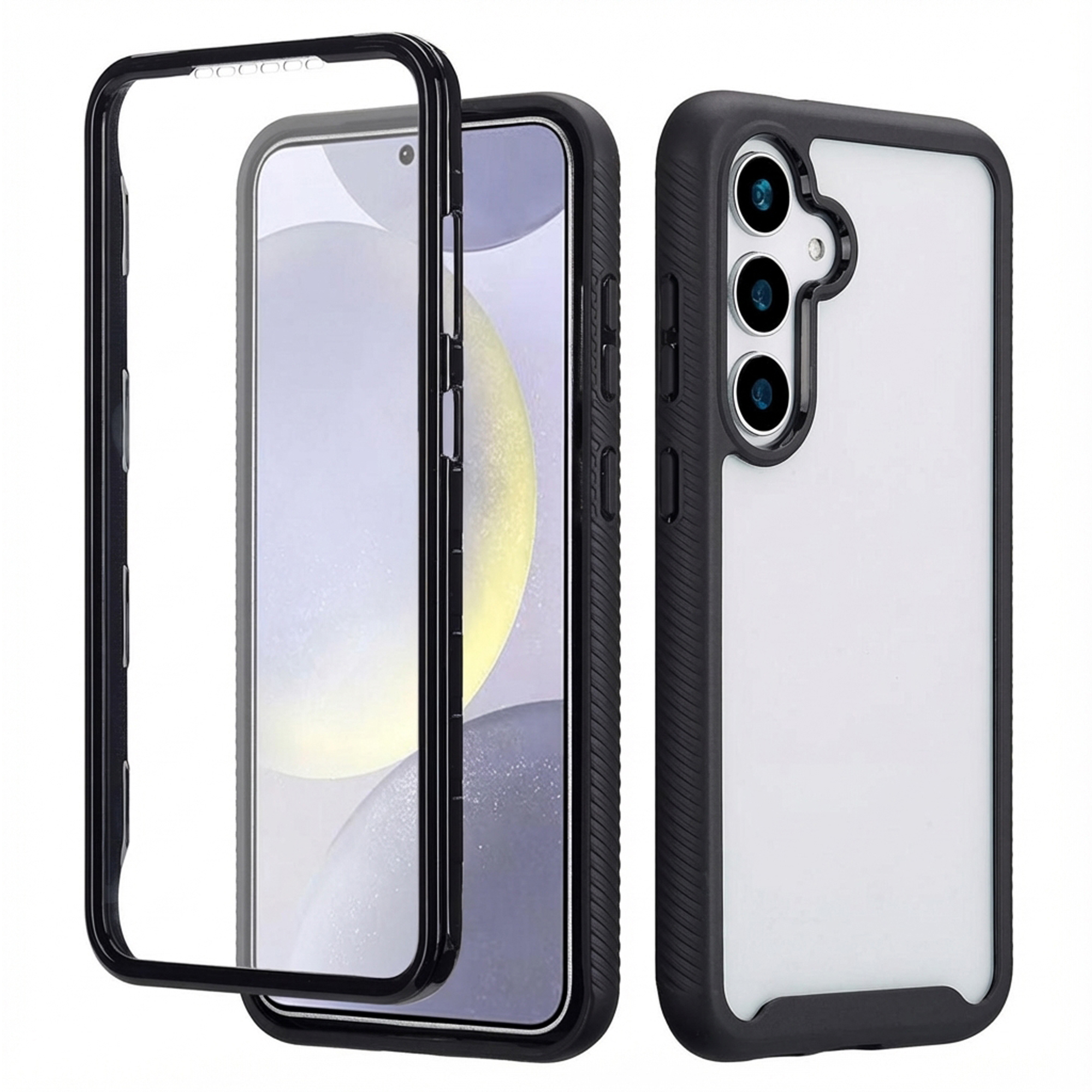 imoshion Coque 360° Full Protective Samsung Galaxy S25 Plus - Noir