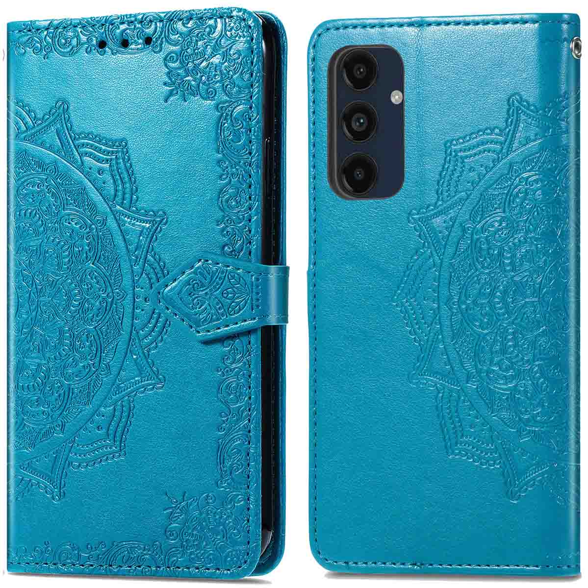 imoshion Mandala Bookcase voor de Samsung Galaxy A16 - Turquoise