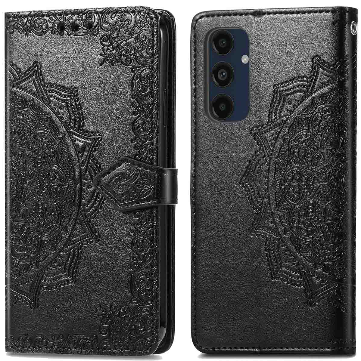 imoshion Mandala Bookcase voor de Samsung Galaxy A16 - Zwart