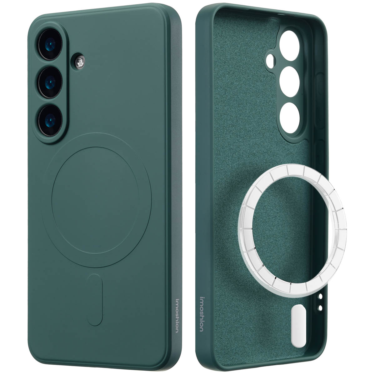 imoshion Color Backcover met MagSafe voor de Samsung Galaxy S25 - Donkergroen