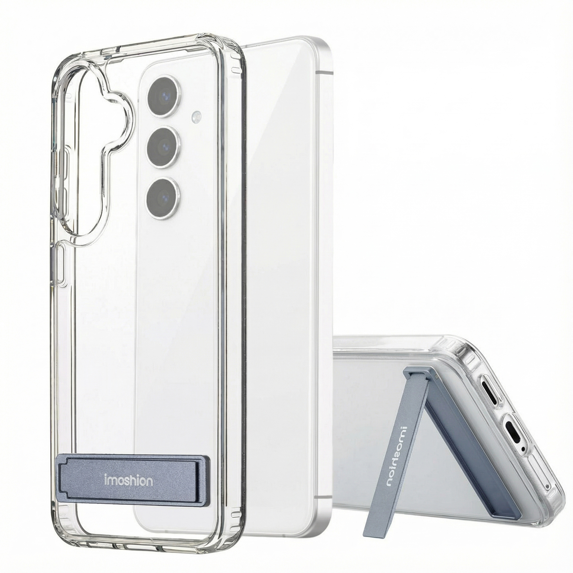 imoshion Coque Stand Samsung Galaxy S25 - Transparent