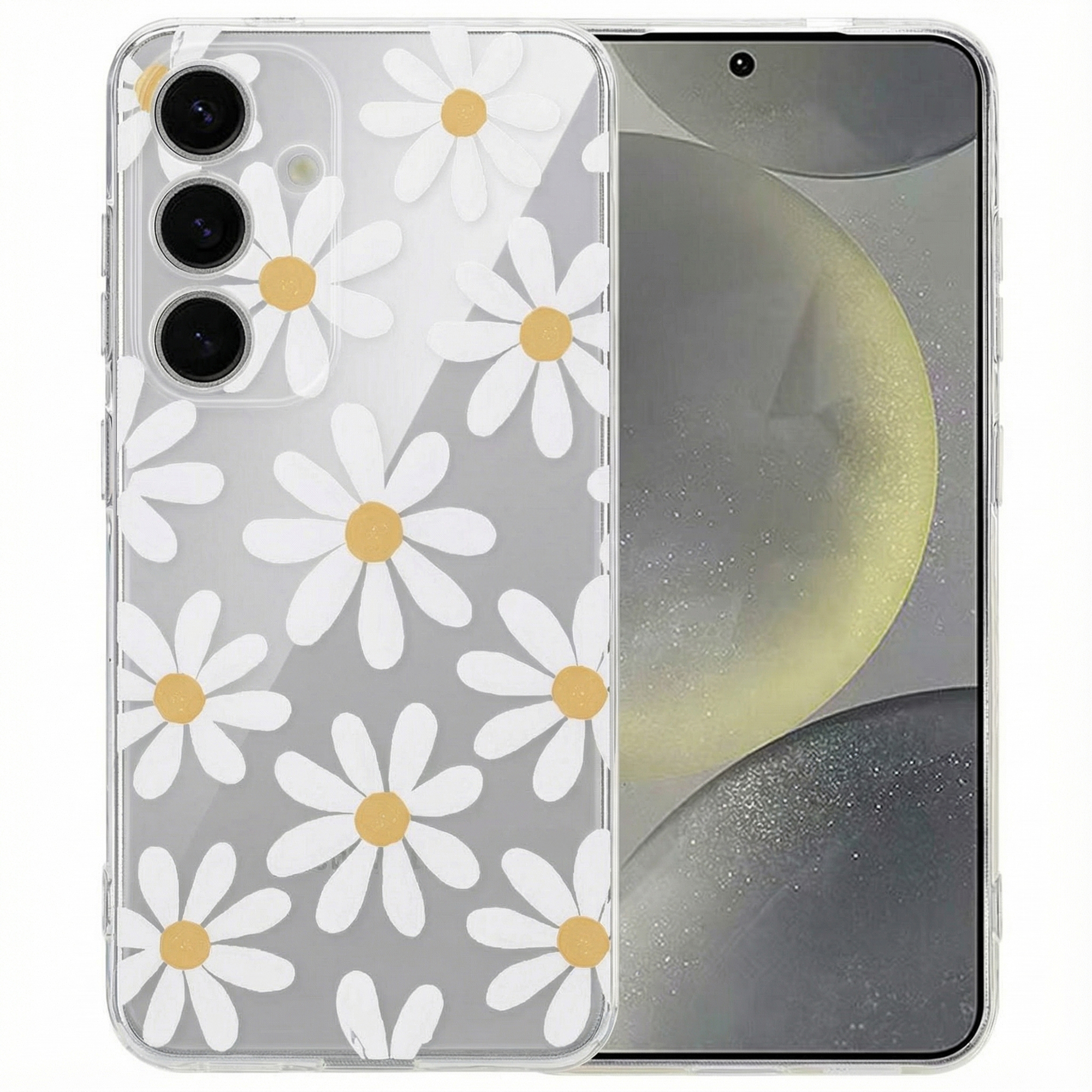 imoshion Design hoesje voor de Samsung Galaxy S25 - Daisy Flower