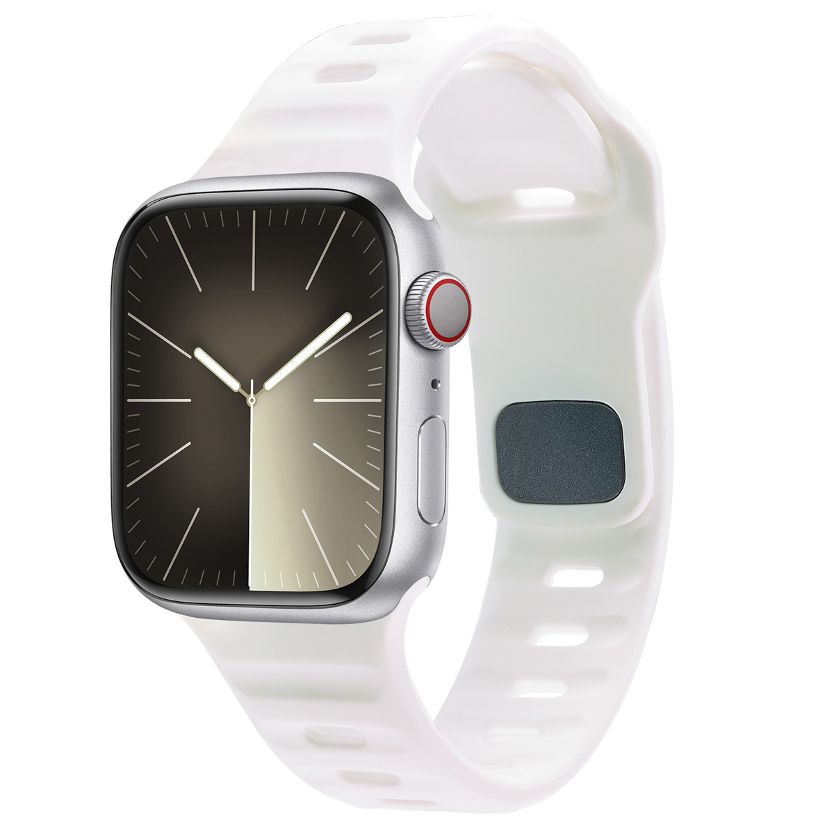 imoshion Bracelet Active Sport en silicone Apple Watch | 44/45/46/49 mm - Blanc