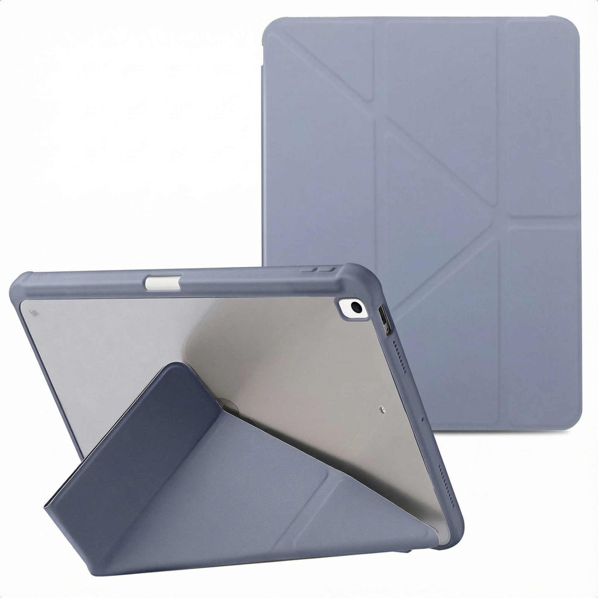 imoshion Origami Bookcase voor de Apple iPad 9 (2021) 10.2 inch / iPad 8 (2020) 10.2 inch / iPad 7 (2019) 10.2 inch - Lavender
