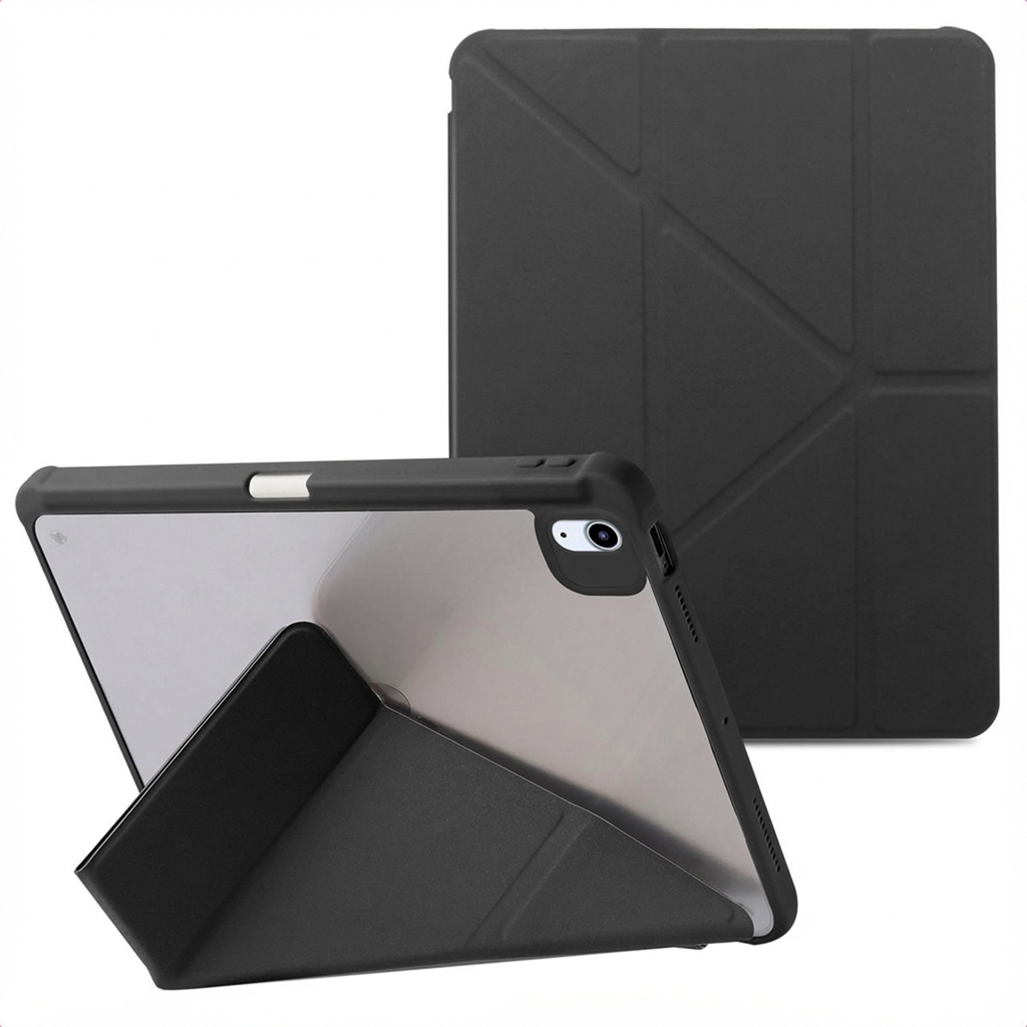imoshion Coque tablette Origami Apple iPad Pro 11 (2018/2020/2021/2022) / Air 5 (2022) / Air 4 (2020) - Noir