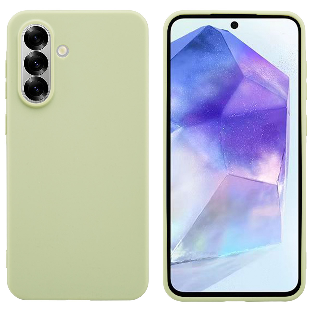 imoshion Coque Couleur Samsung Galaxy A36 - Olive Green