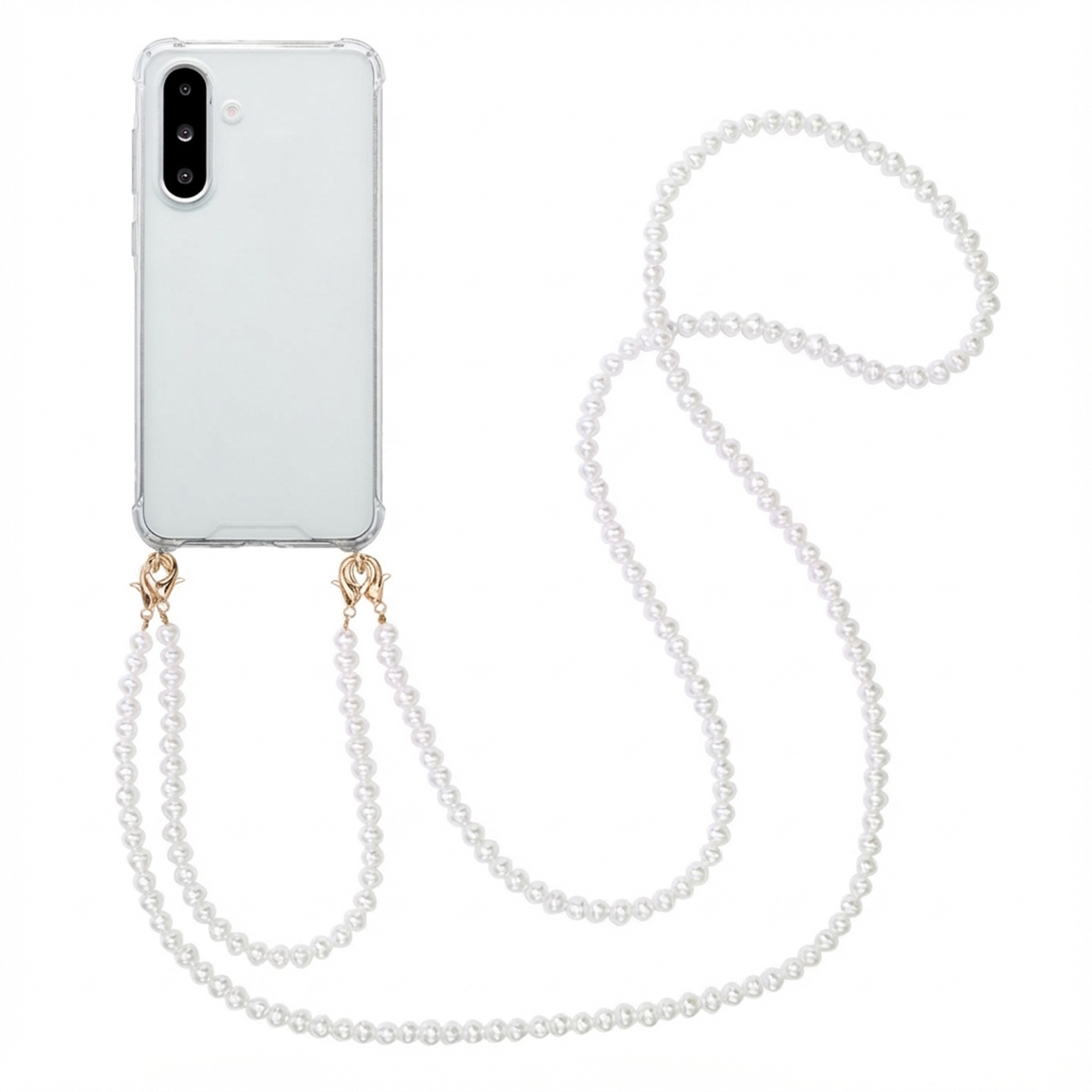 imoshion Coque avec cordons de téléphone Samsung Galaxy A36 - Perles