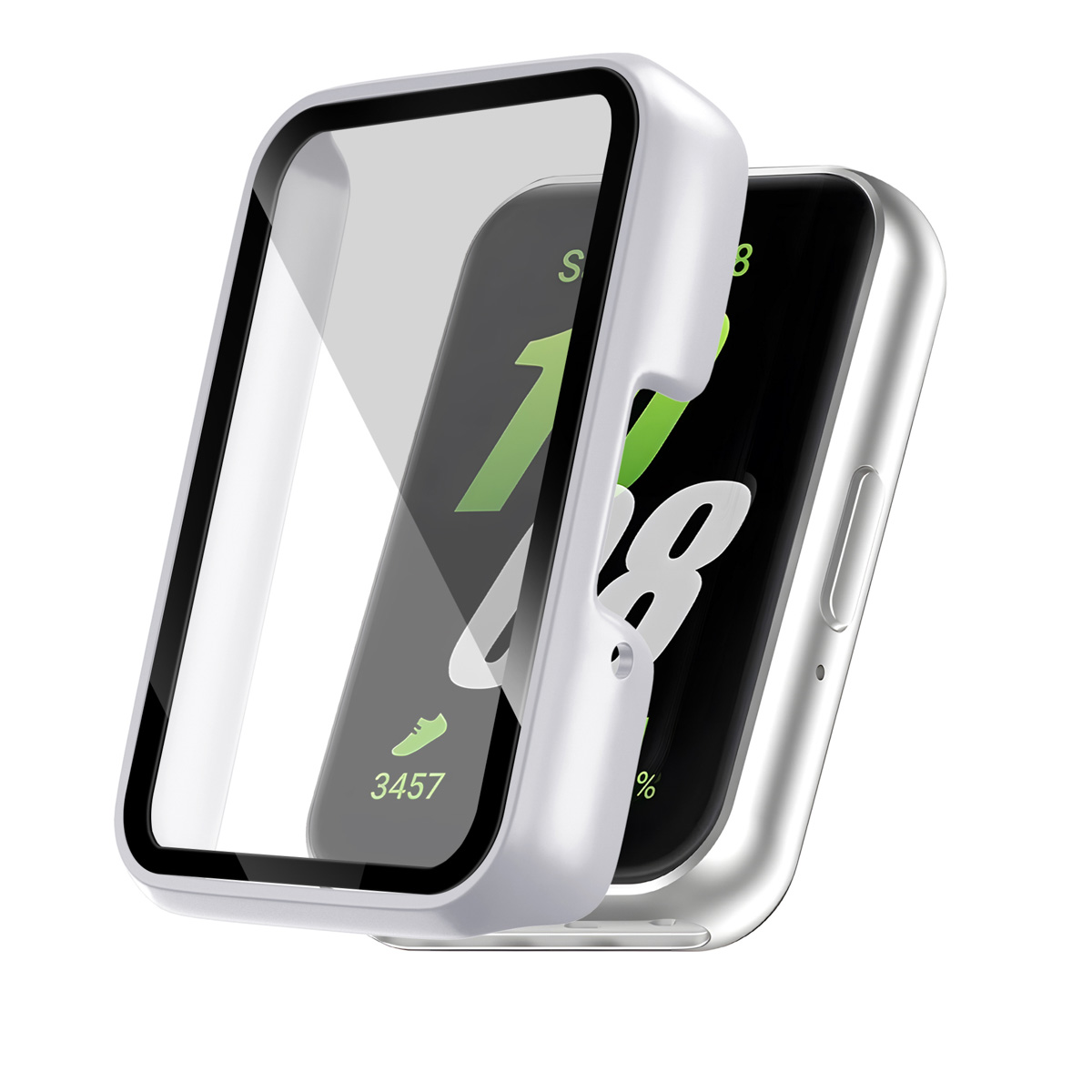imoshion Full Cover Hardcase voor de Samsung Galaxy Fit 3 - Zilver
