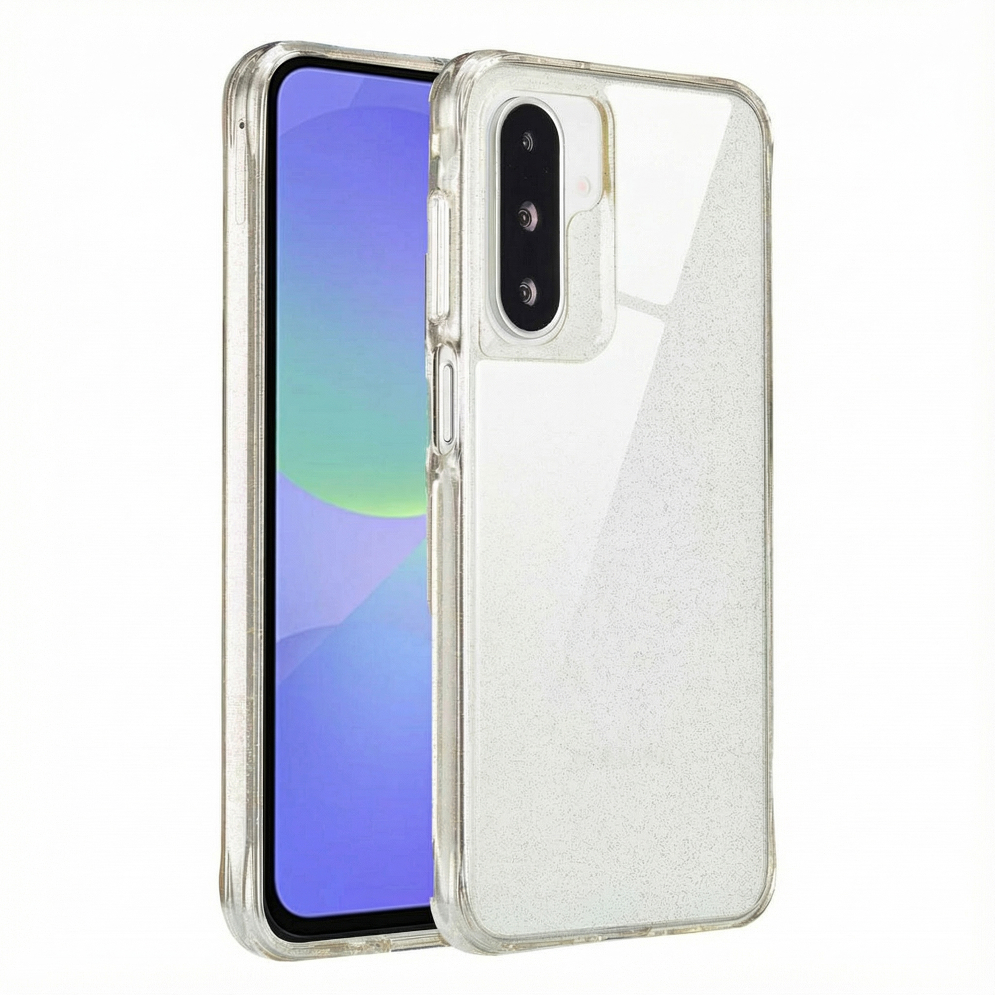 imoshion Clear Glitter Backcover voor de Samsung Galaxy A36 / A56 - Goud
