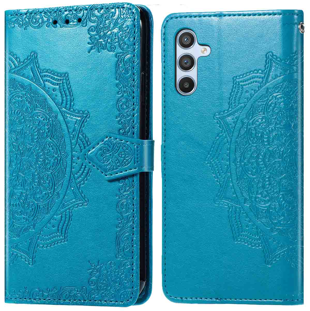 imoshion Mandala Bookcase voor de Samsung Galaxy A36 - Turquoise