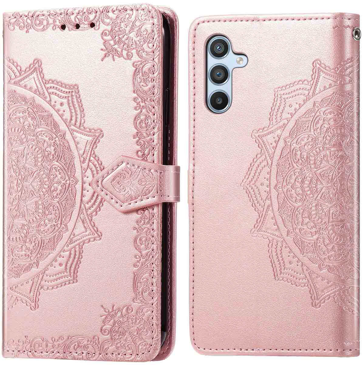 imoshion Mandala Bookcase voor de Samsung Galaxy A36 - Rosé Goud