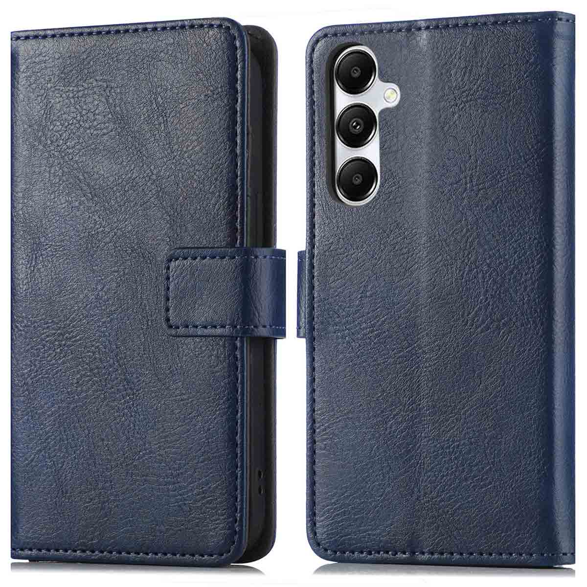 imoshion Luxe Bookcase voor de Samsung Galaxy A56 - Donkerblauw