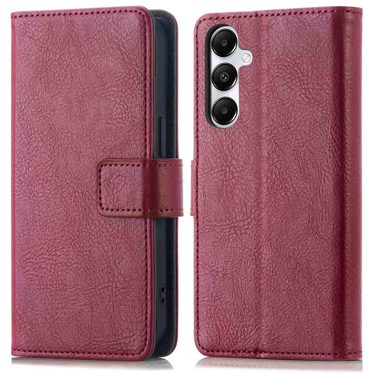 imoshion Luxe Bookcase voor de Samsung Galaxy A56 - Bordeaux