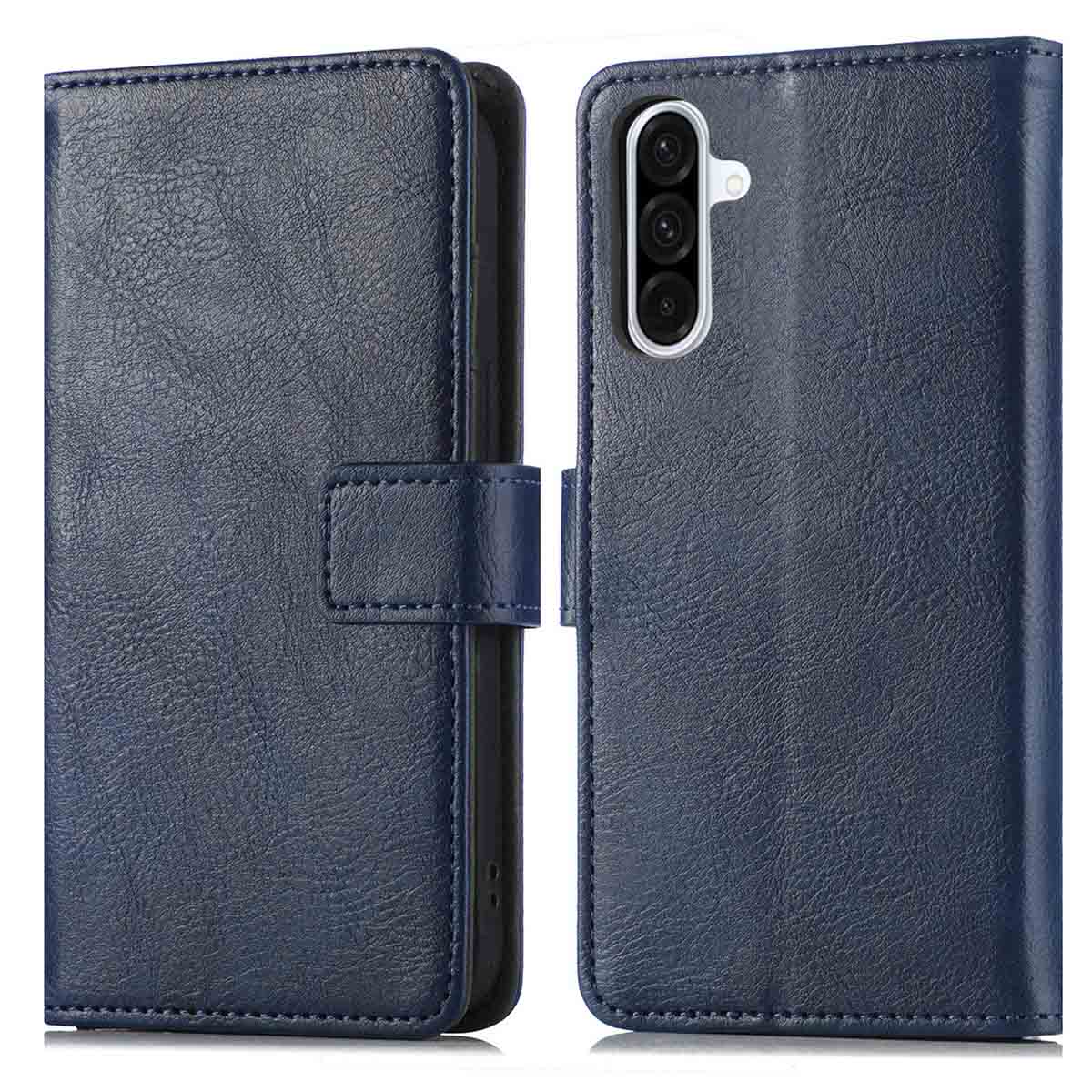 imoshion Luxe Bookcase voor de Samsung Galaxy A36 - Donkerblauw