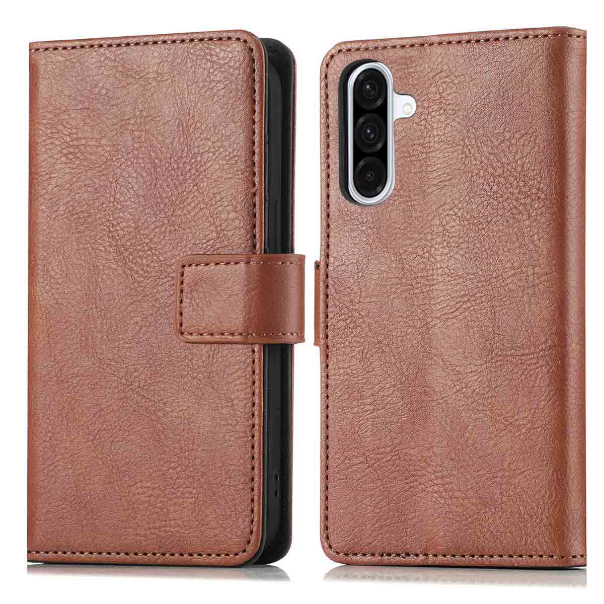 imoshion Luxe Bookcase voor de Samsung Galaxy A36 - Bruin