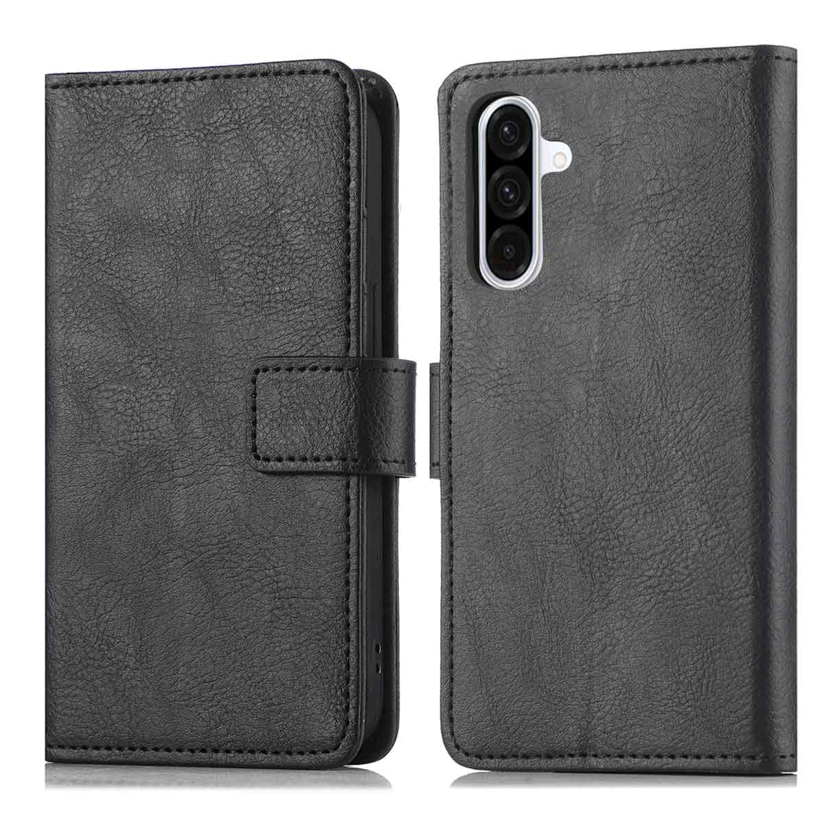 imoshion Luxe Bookcase voor de Samsung Galaxy A36 - Zwart