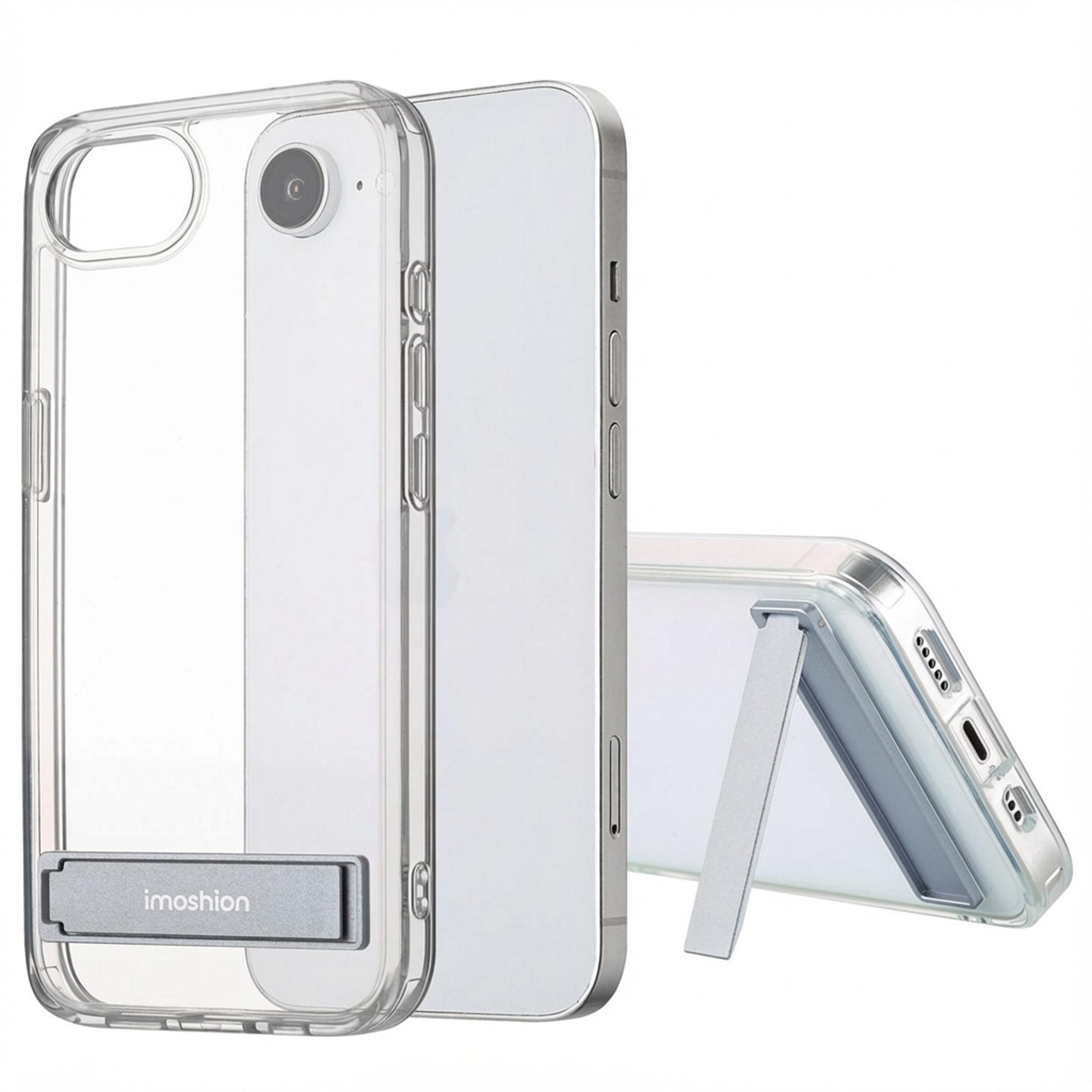 imoshion Coque Stand Apple iPhone 17e / 16e - Transparent