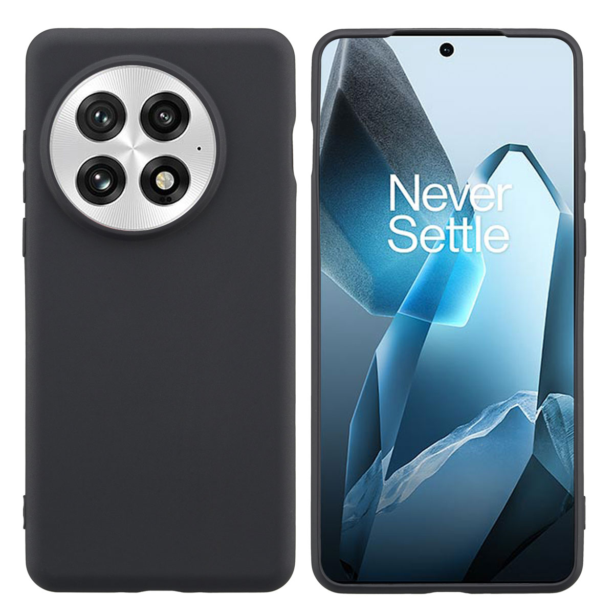 Accezz Color Backcover voor de OnePlus 13 - Zwart