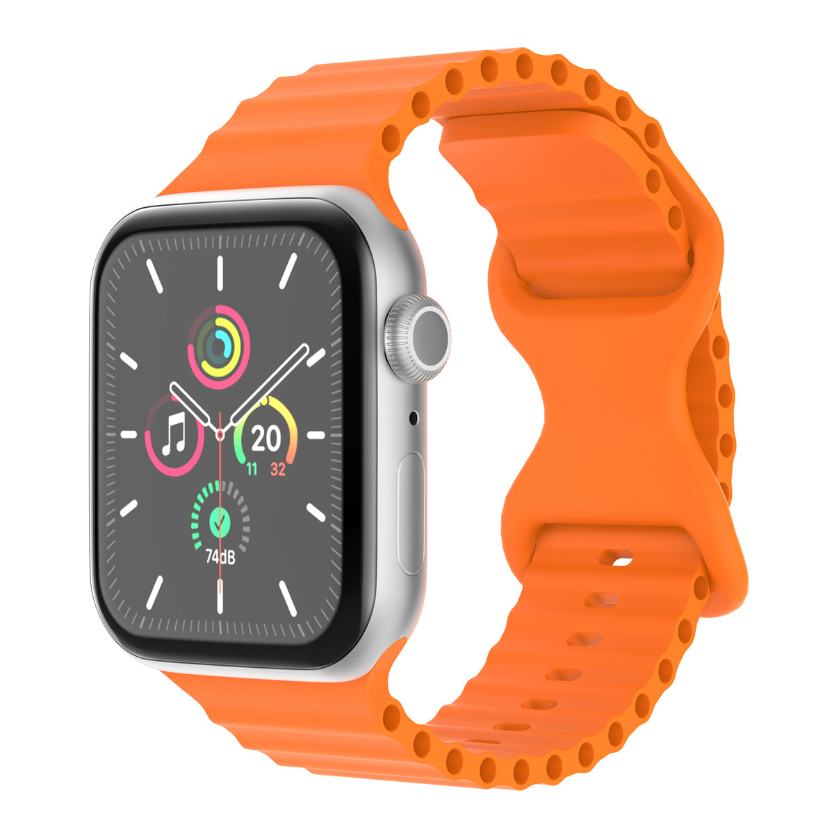 imoshion Bracelet Athletic en silicone Apple Watch | 38/40/41/42 mm - Orange