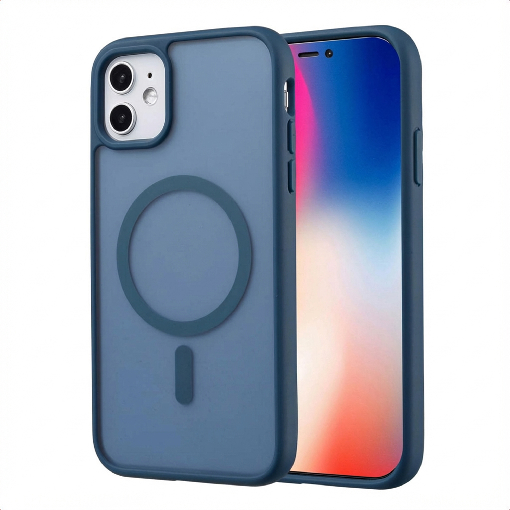 imoshion Coque Color Guard avec MagSafe Apple iPhone 11 - Bleu foncé