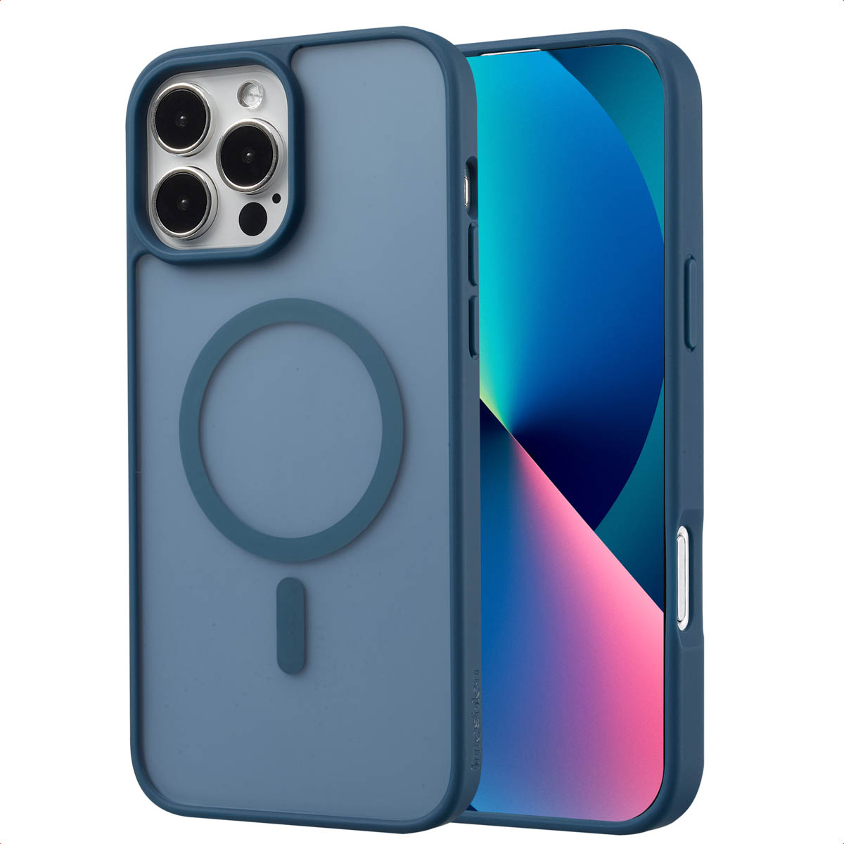 imoshion Coque Color Guard avec MagSafe Apple iPhone 13 Pro Max - Bleu foncé