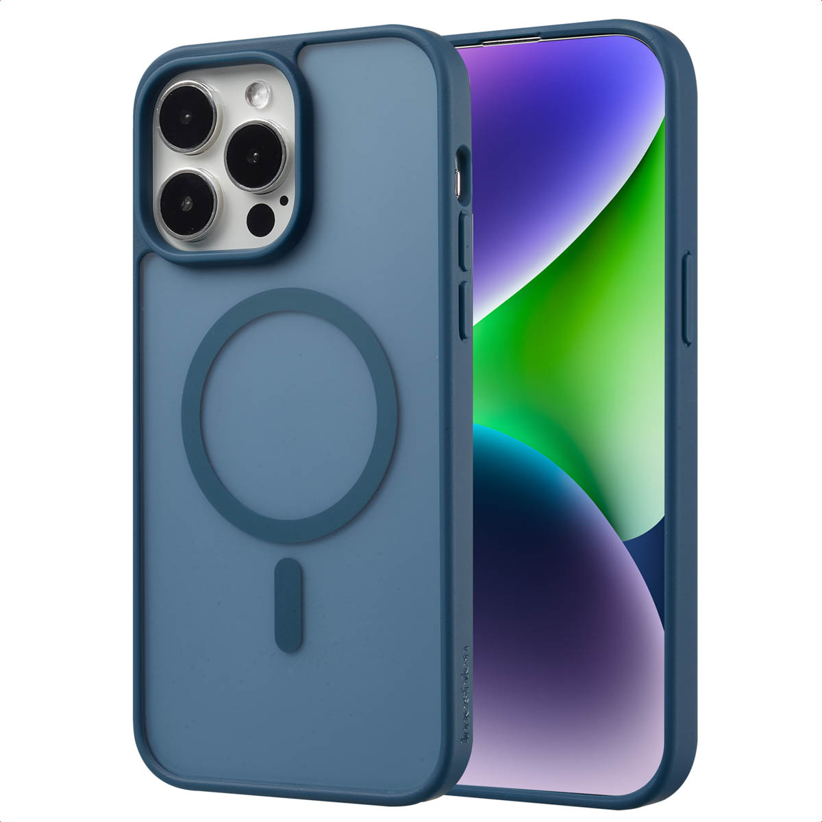 imoshion Coque Color Guard avec MagSafe Apple iPhone 14 Pro Max - Bleu foncé