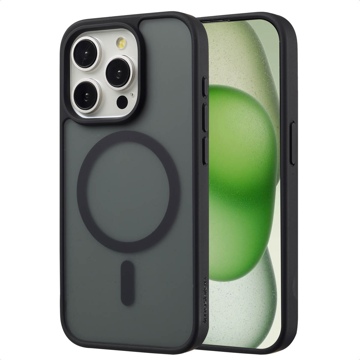 imoshion Coque Color Guard avec MagSafe Apple iPhone 15 Pro - Noir
