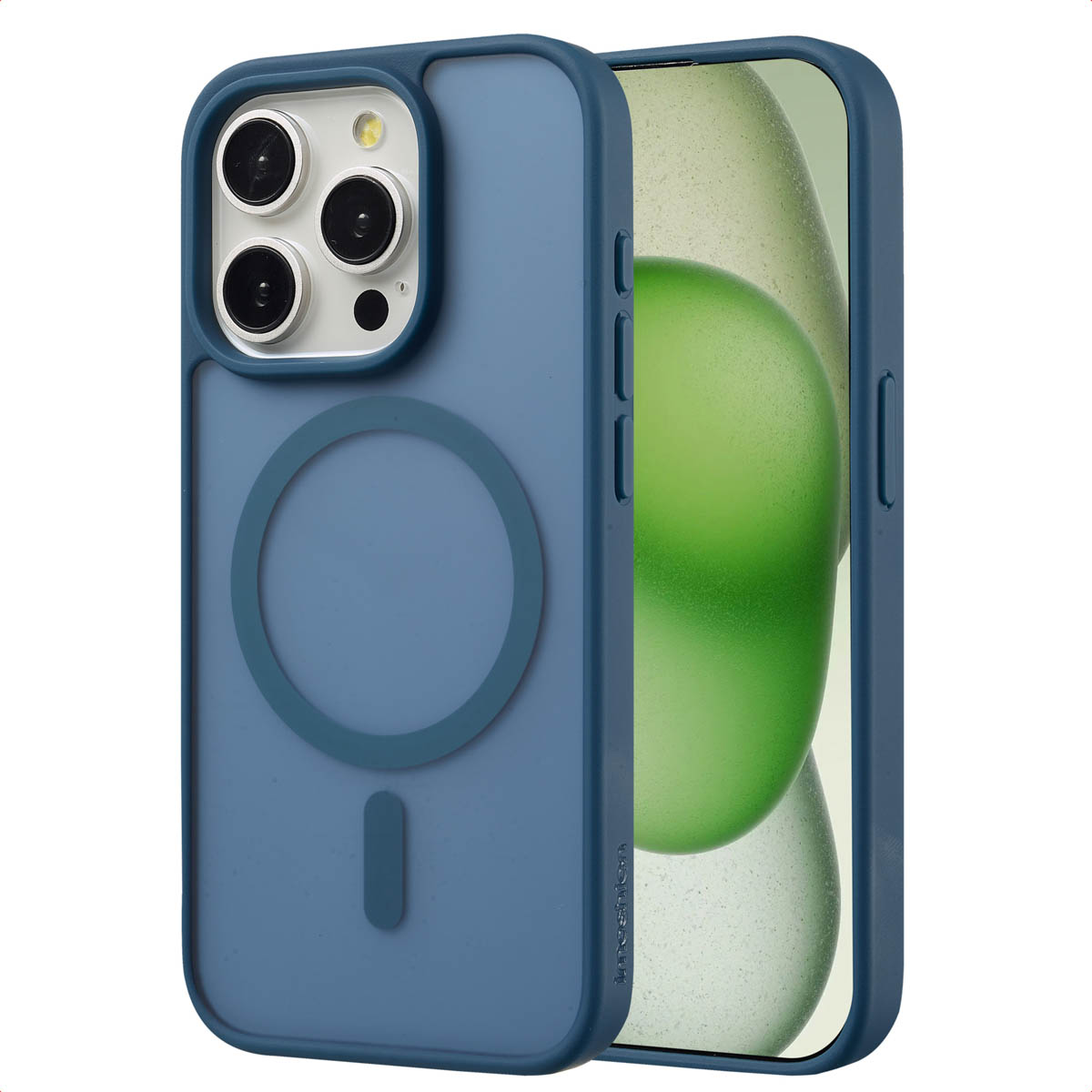 imoshion Coque Color Guard avec MagSafe Apple iPhone 15 Pro - Bleu foncé