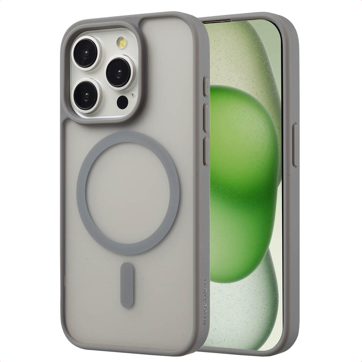 imoshion Coque Color Guard avec MagSafe Apple iPhone 15 Pro - Gris