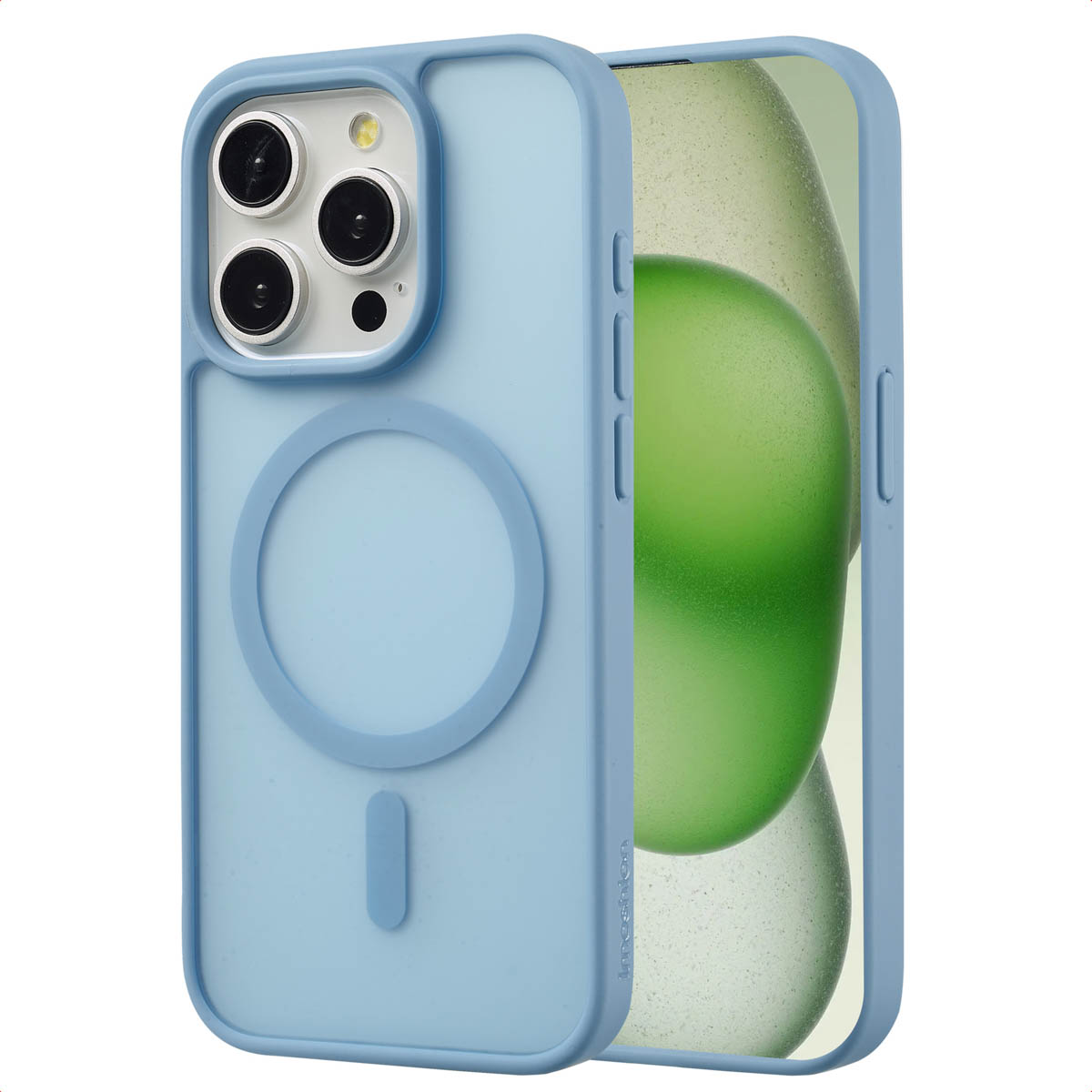 imoshion Coque Color Guard avec MagSafe Apple iPhone 15 Pro - Bleu clair