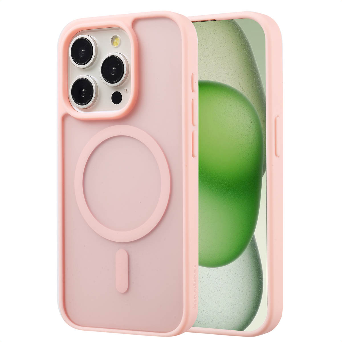 imoshion Coque Color Guard avec MagSafe Apple iPhone 15 Pro - Rose clair