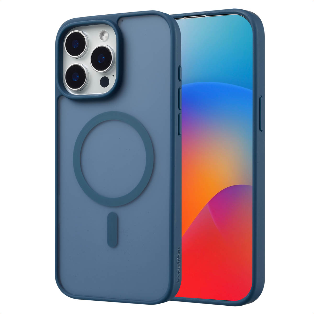 imoshion Coque Color Guard avec MagSafe Apple iPhone 15 Pro Max - Bleu foncé