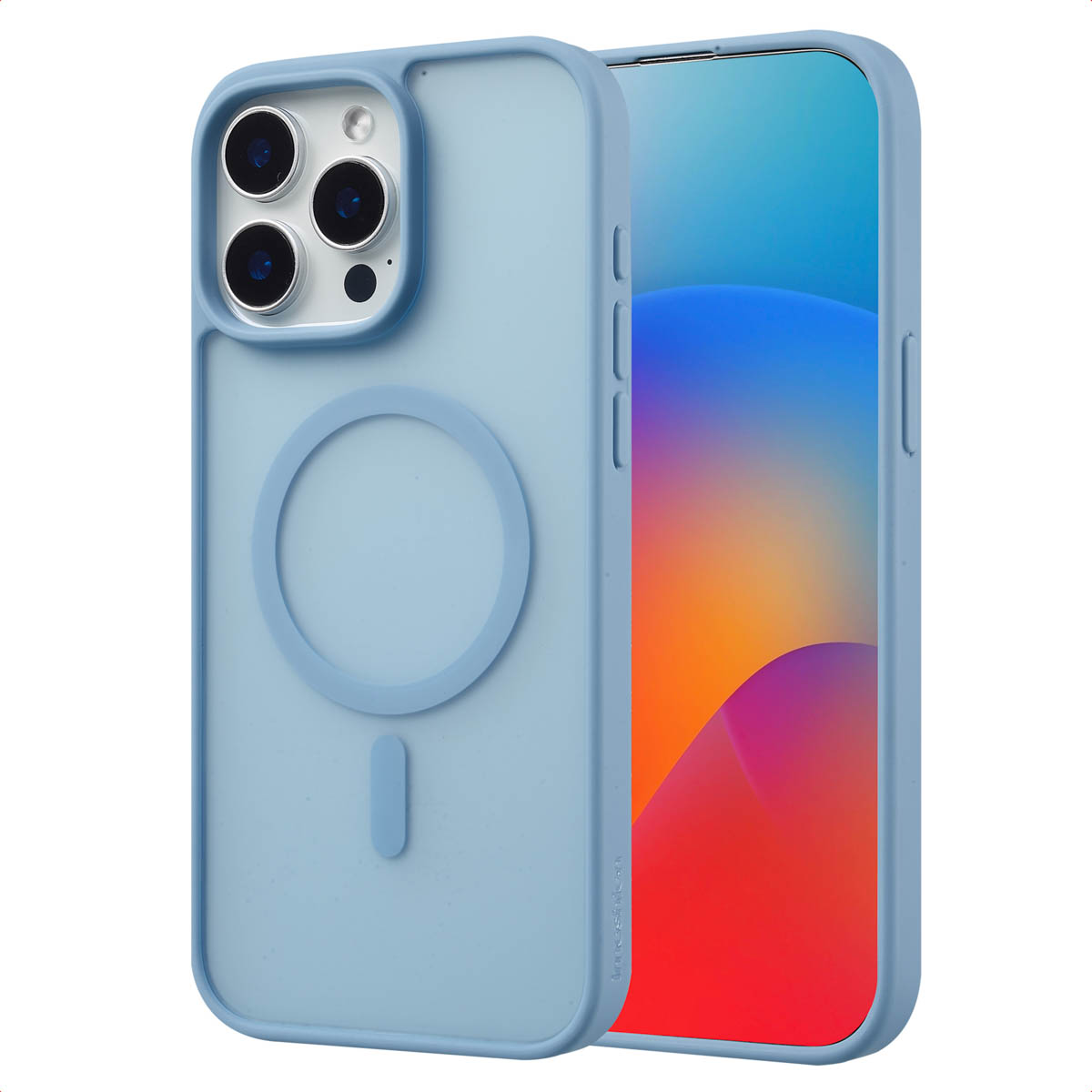 imoshion Color Guard Backcover met MagSafe voor de Apple iPhone 15 Pro Max - Lichtblauw