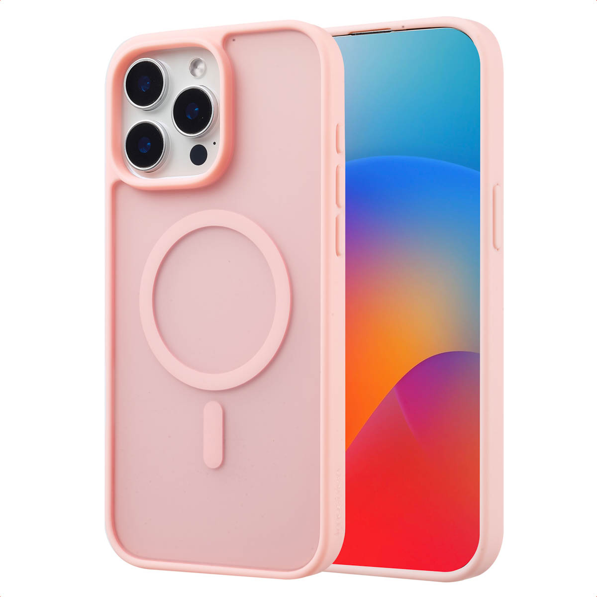 imoshion Coque Color Guard avec MagSafe Apple iPhone 15 Pro Max - Rose clair