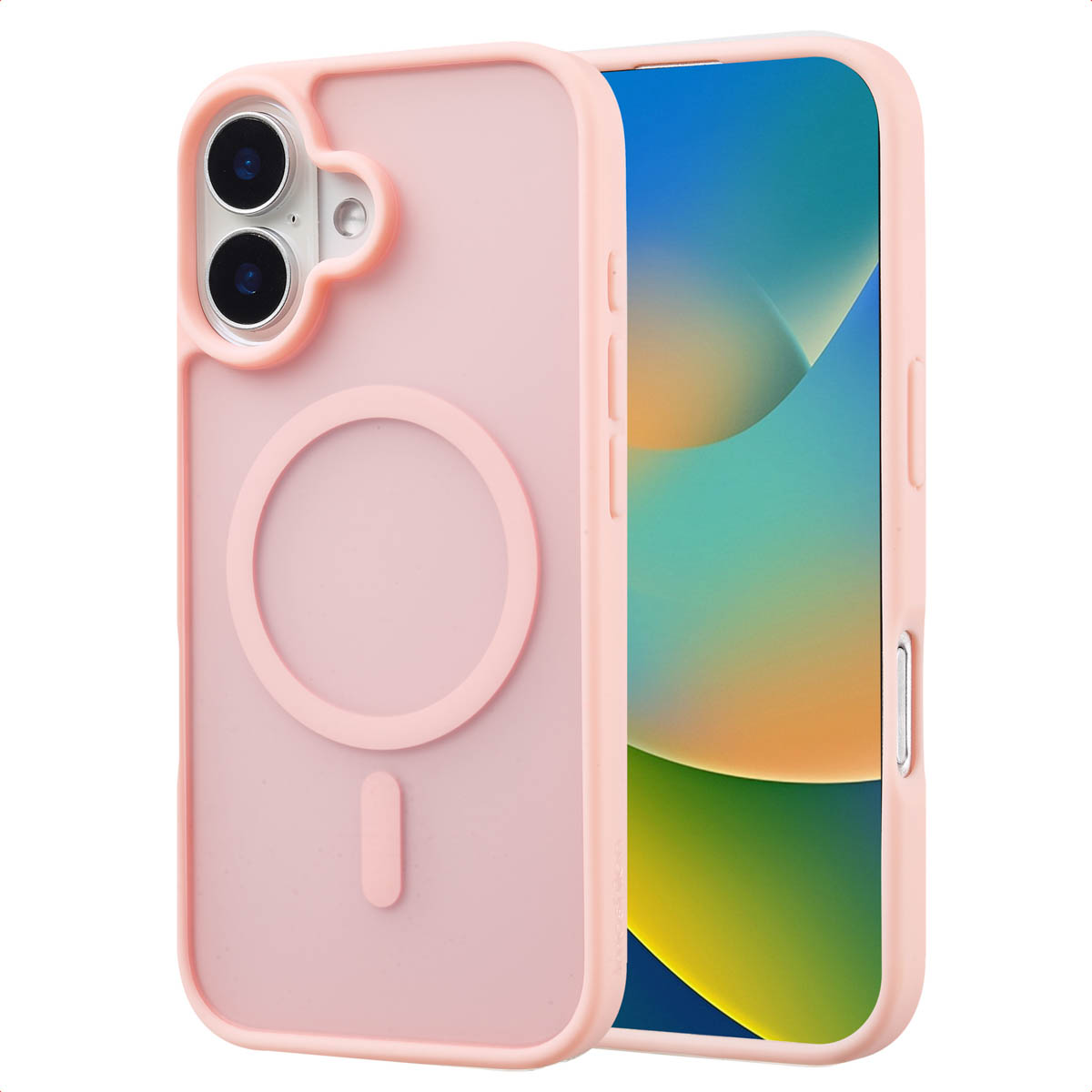 imoshion Coque Color Guard avec MagSafe Apple iPhone 16 - Rose clair