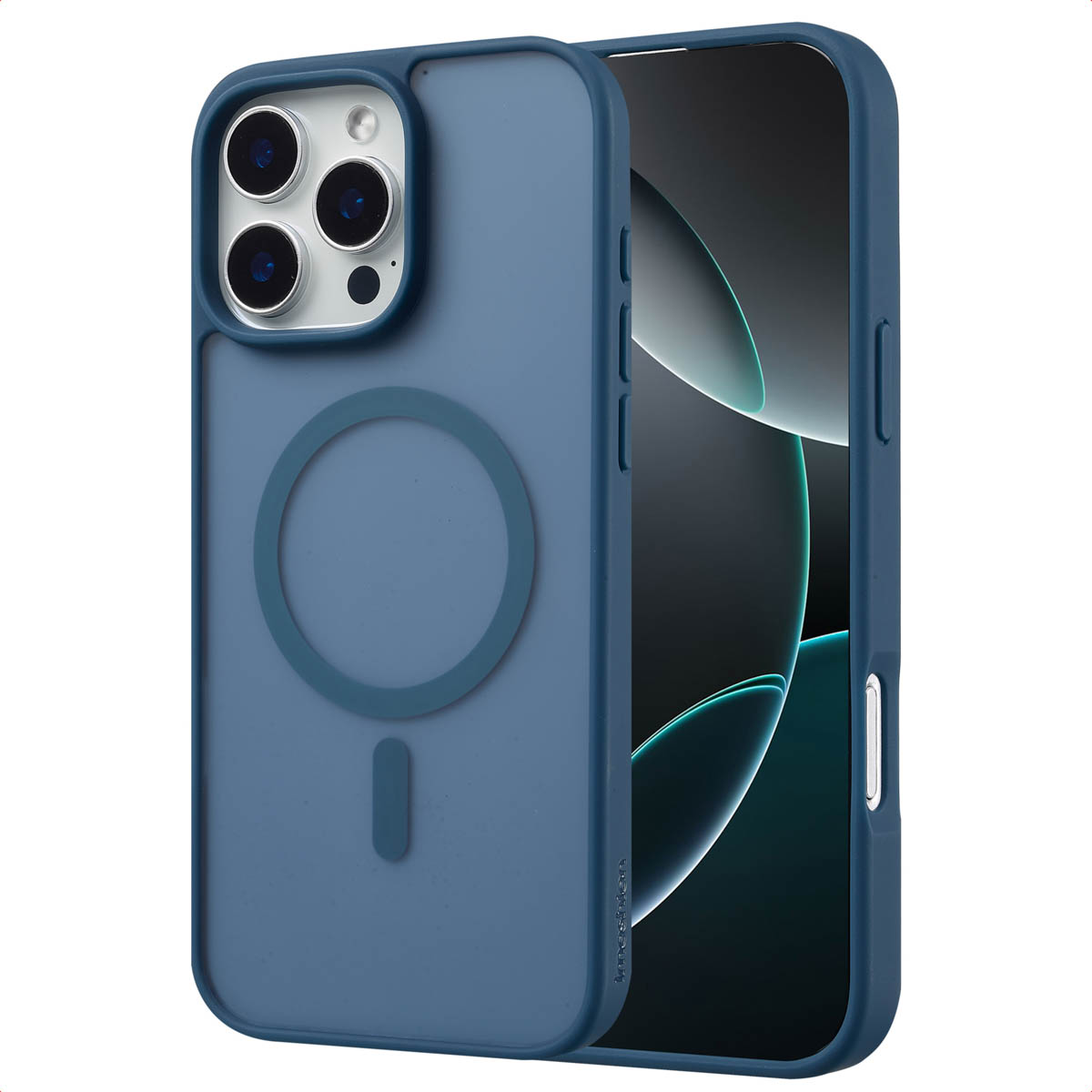 imoshion Coque Color Guard avec MagSafe Apple iPhone 16 Pro - Bleu foncé