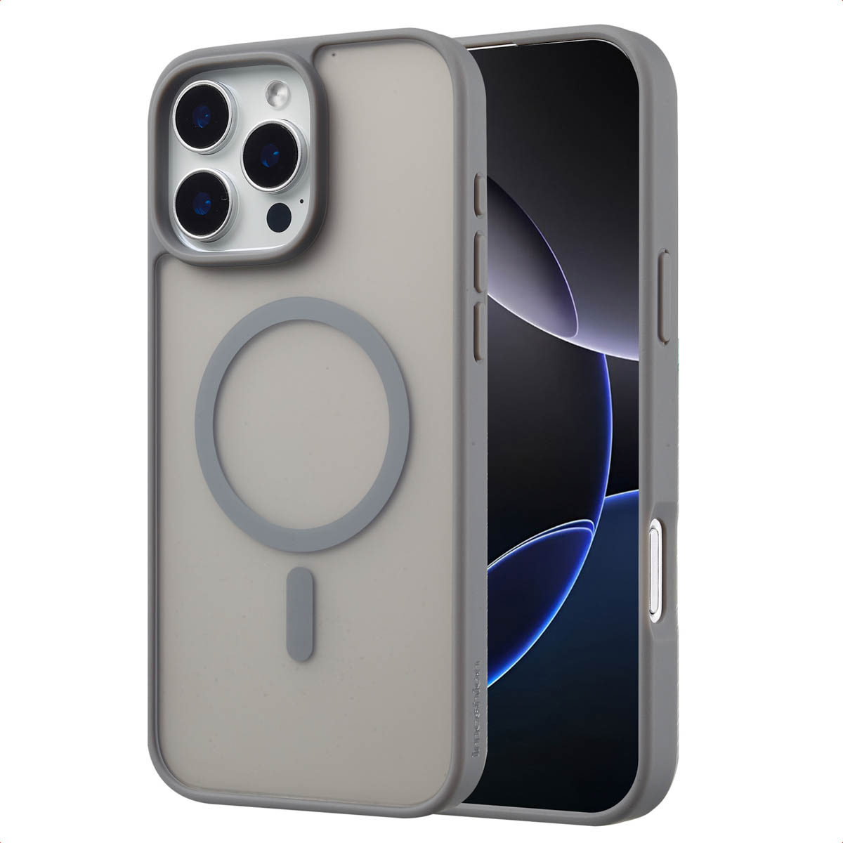 imoshion Coque Color Guard avec MagSafe Apple iPhone 16 Pro Max - Gris
