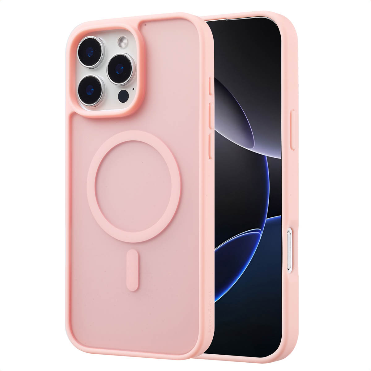imoshion Coque Color Guard avec MagSafe Apple iPhone 16 Pro Max - Rose clair