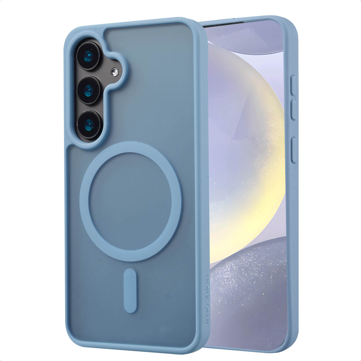 imoshion Color Guard Backcover met MagSafe voor de Samsung Galaxy S24 - Lichtblauw