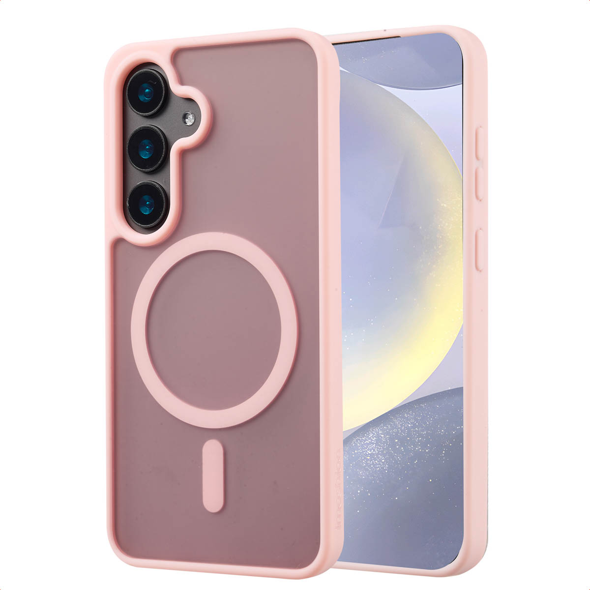 imoshion Color Guard Backcover met MagSafe voor de Samsung Galaxy S24 - Lichtroze