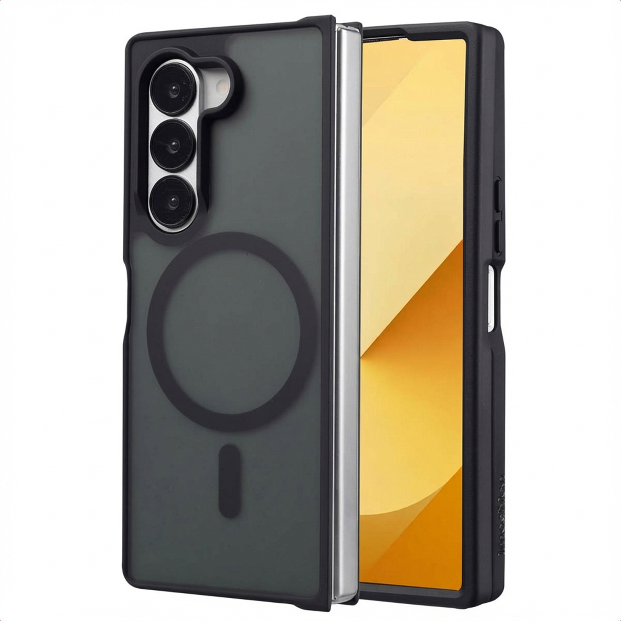 imoshion Color Guard Backcover met MagSafe voor de Samsung Galaxy Z Fold 6 - Zwart