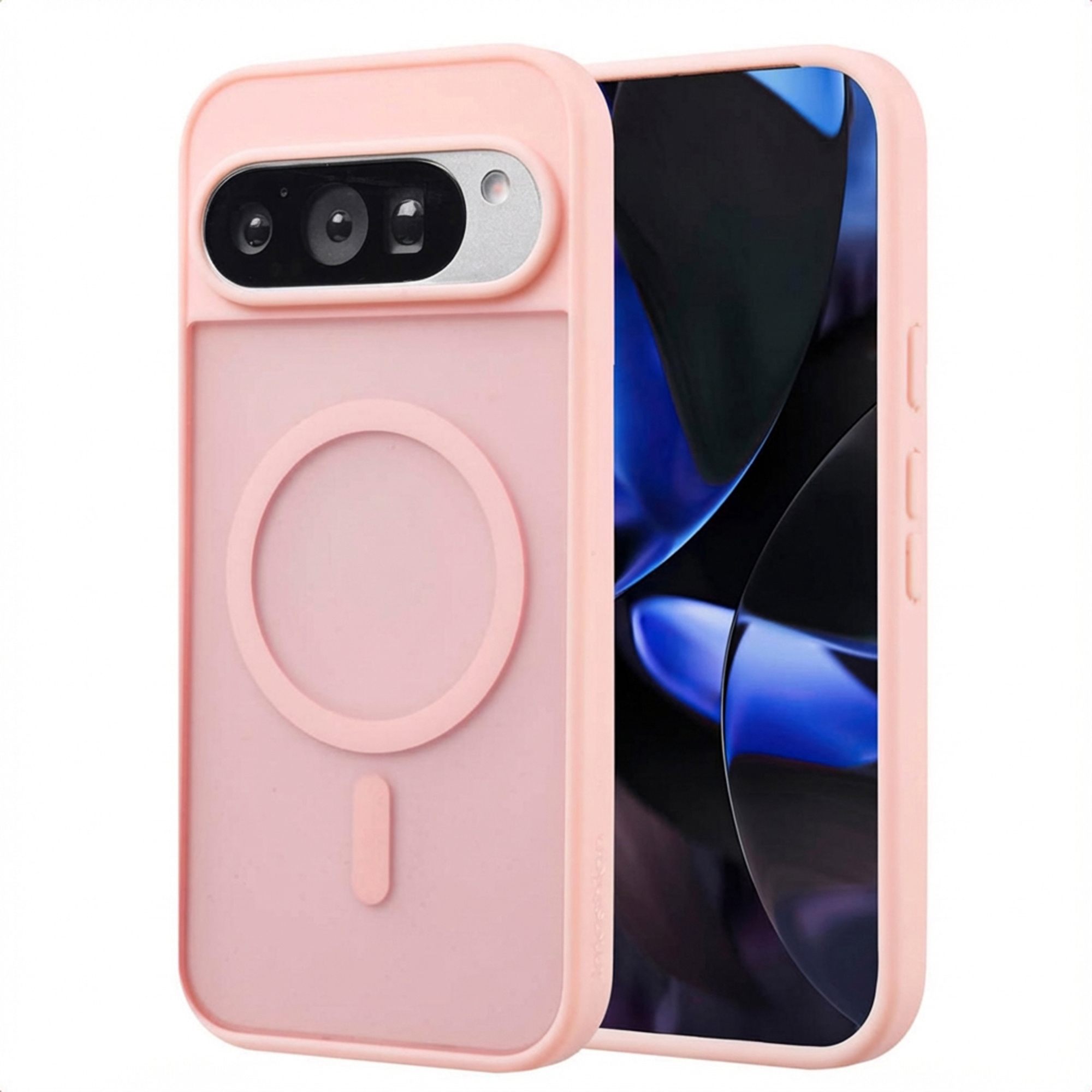 imoshion Coque Color Guard avec MagSafe Google Pixel 9 / 9 Pro / 10 / 10 Pro - Rose clair