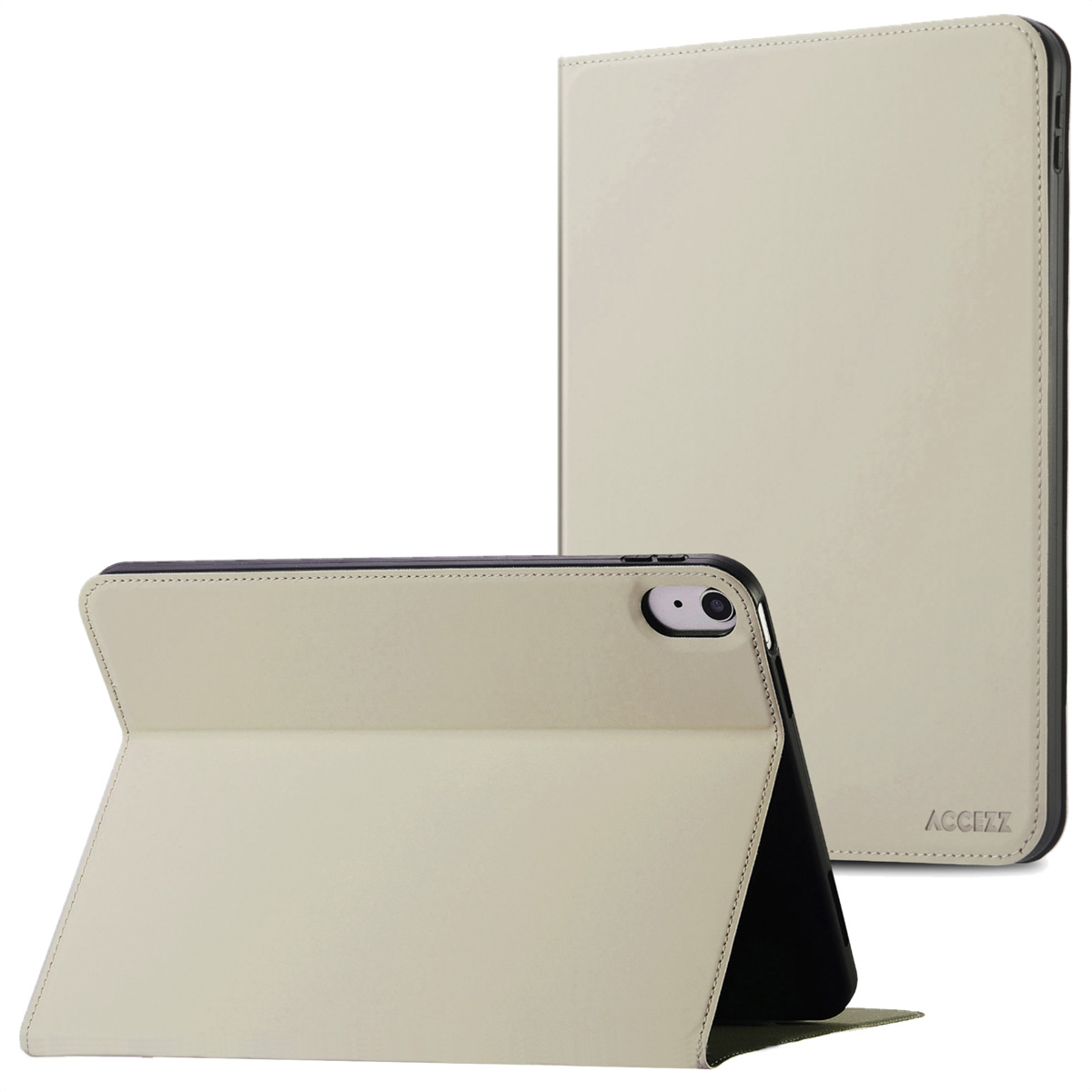 Accezz Coque tablette Classic Apple iPad 11 (2025) 11 pouces A16 / iPad 10 (2022) 10.9 pouces - Greige