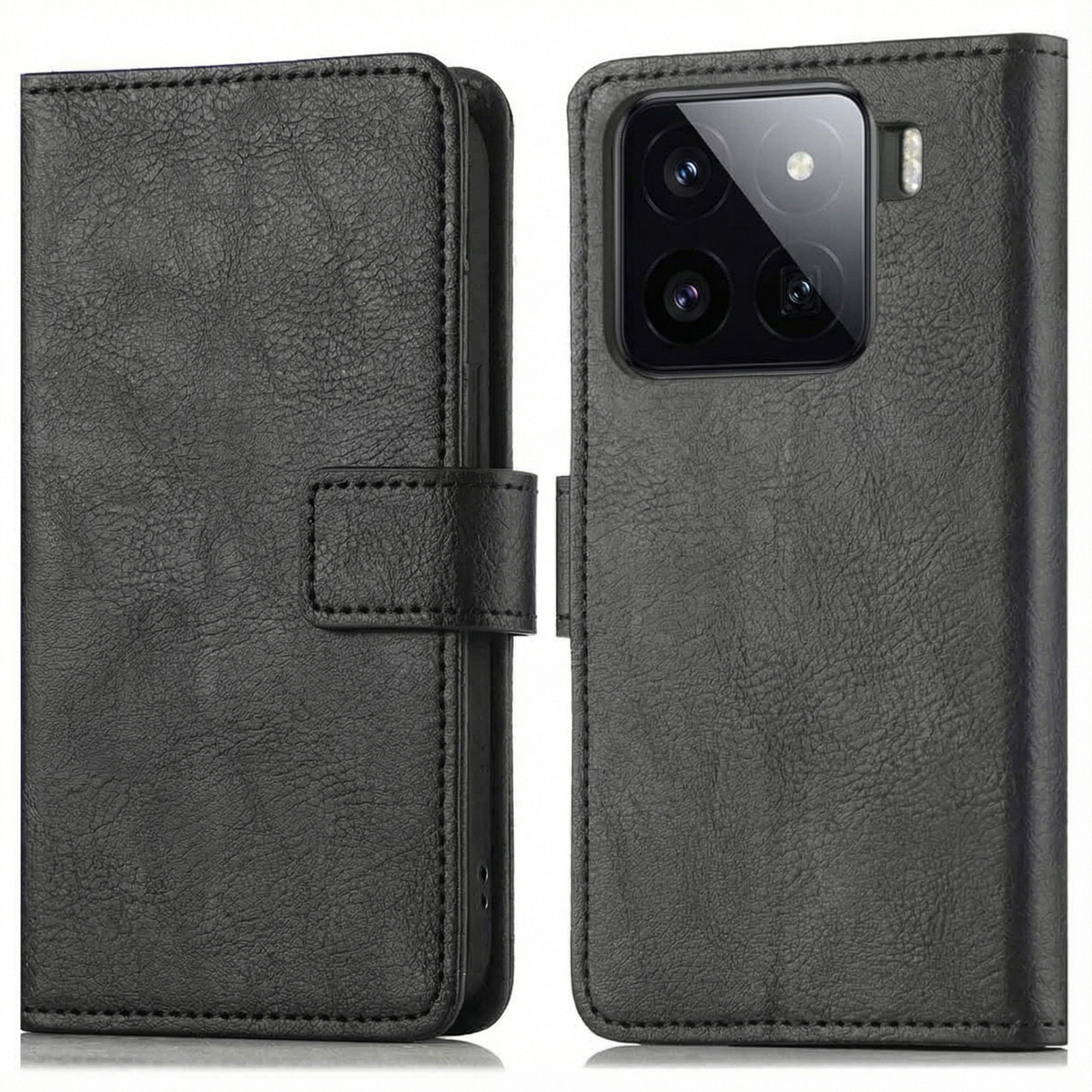 imoshion Luxe Bookcase voor de Xiaomi 15 Pro - Zwart