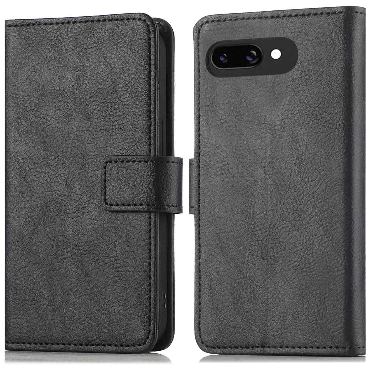 imoshion Luxe Bookcase voor de Google Pixel 9A - Zwart